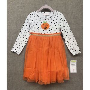 NEW BNWT Bonnie Jean/Bonnie Baby Halloween Outfit Playful Pumpkin‎ Size 4T